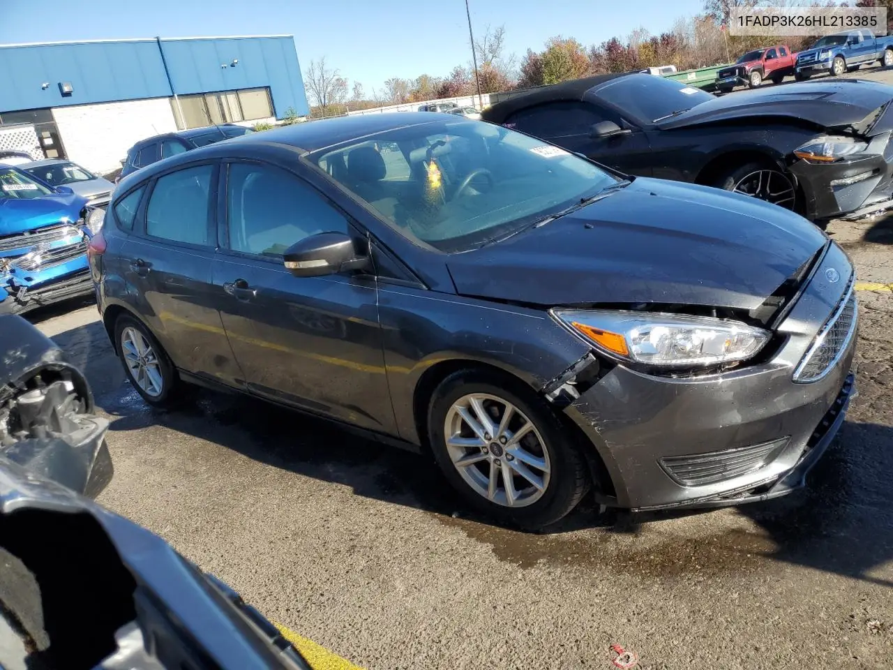 1FADP3K26HL213385 2017 Ford Focus Se