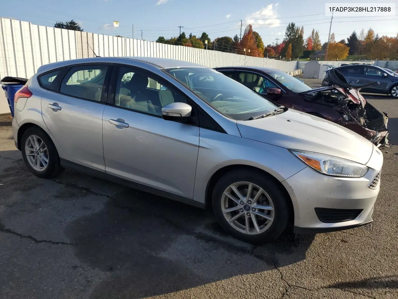 1FADP3K28HL217888 2017 Ford Focus Se