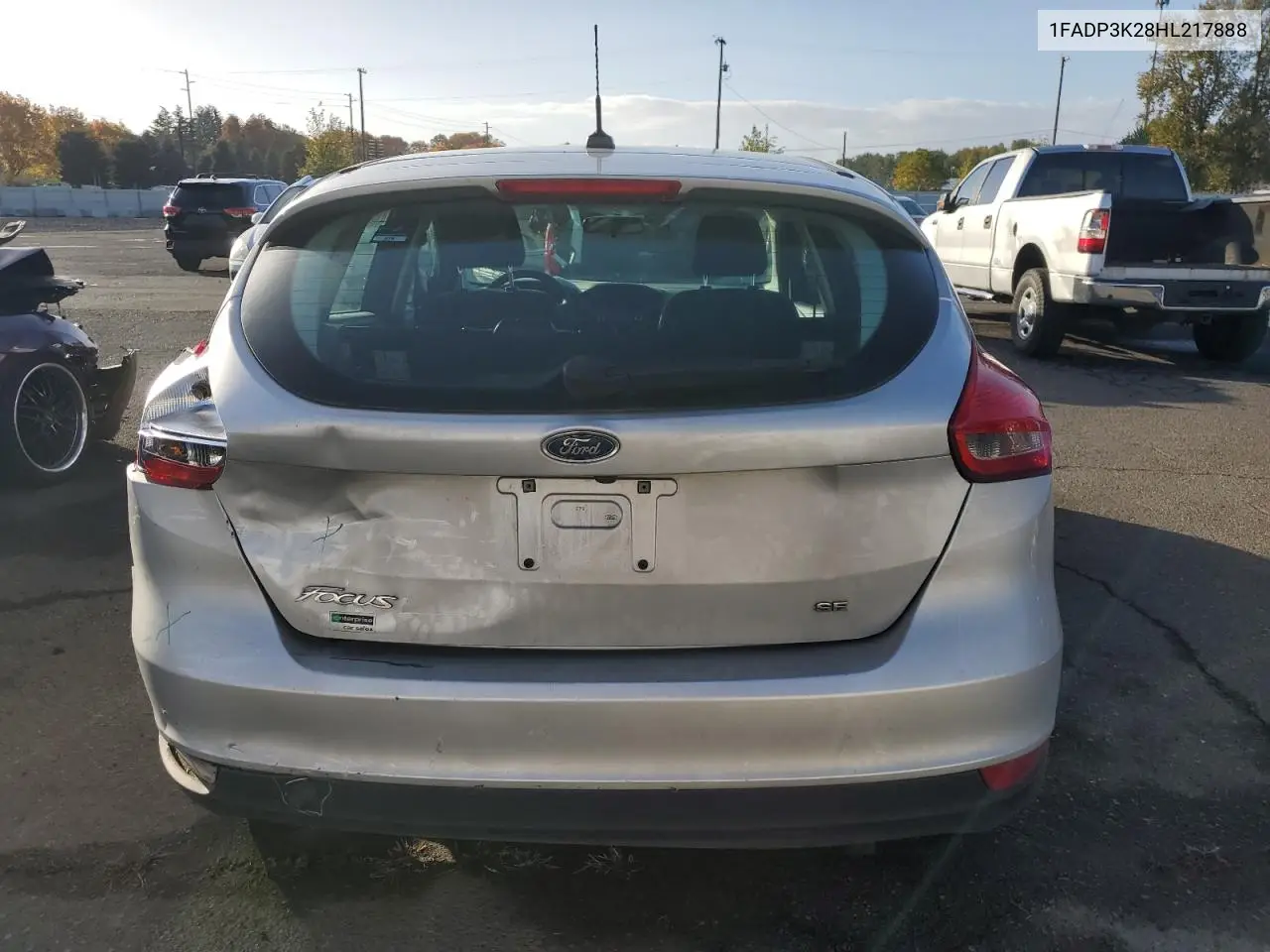 1FADP3K28HL217888 2017 Ford Focus Se