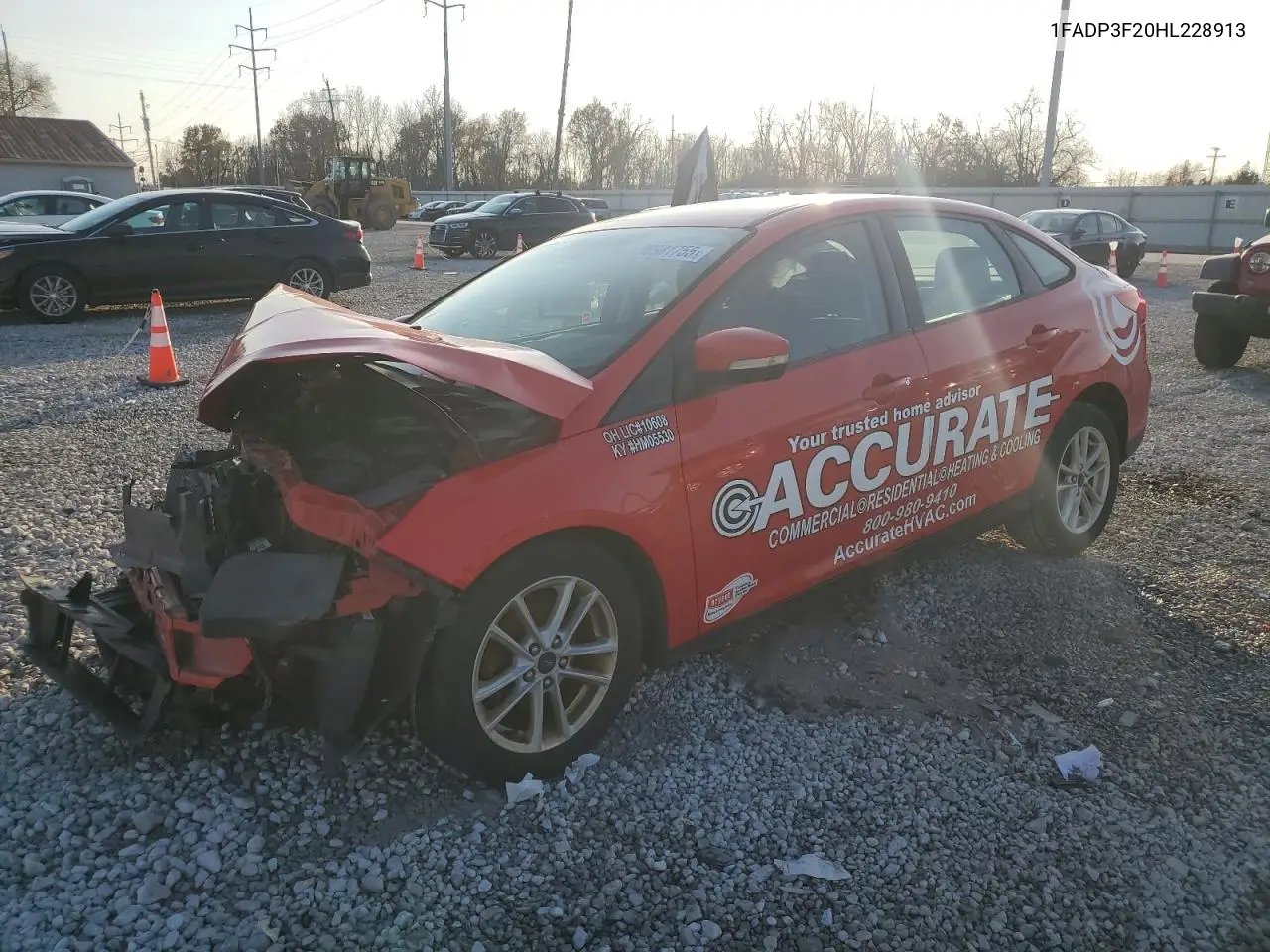 1FADP3F20HL228913 2017 Ford Focus Se