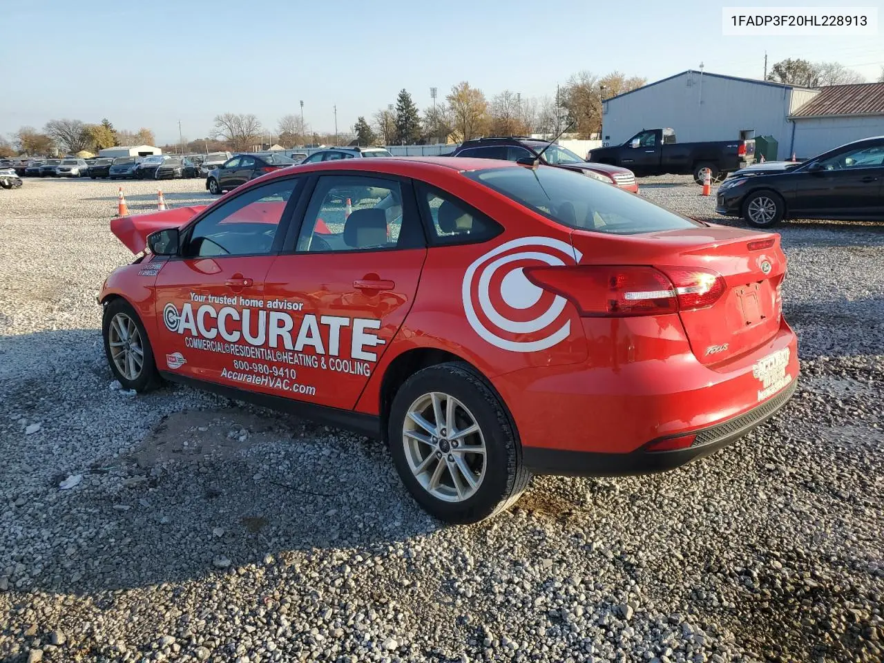 1FADP3F20HL228913 2017 Ford Focus Se