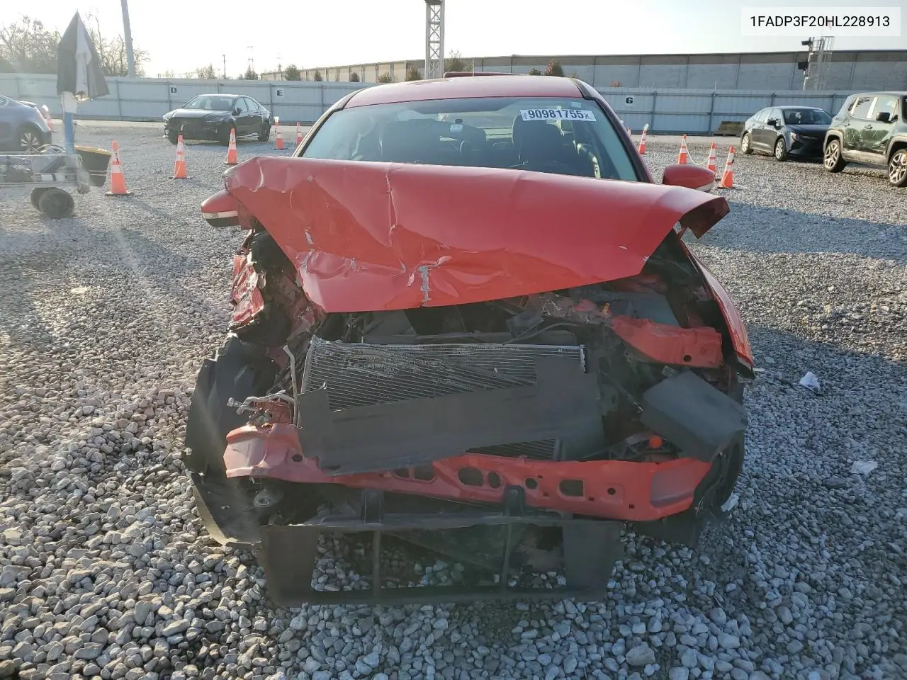 1FADP3F20HL228913 2017 Ford Focus Se