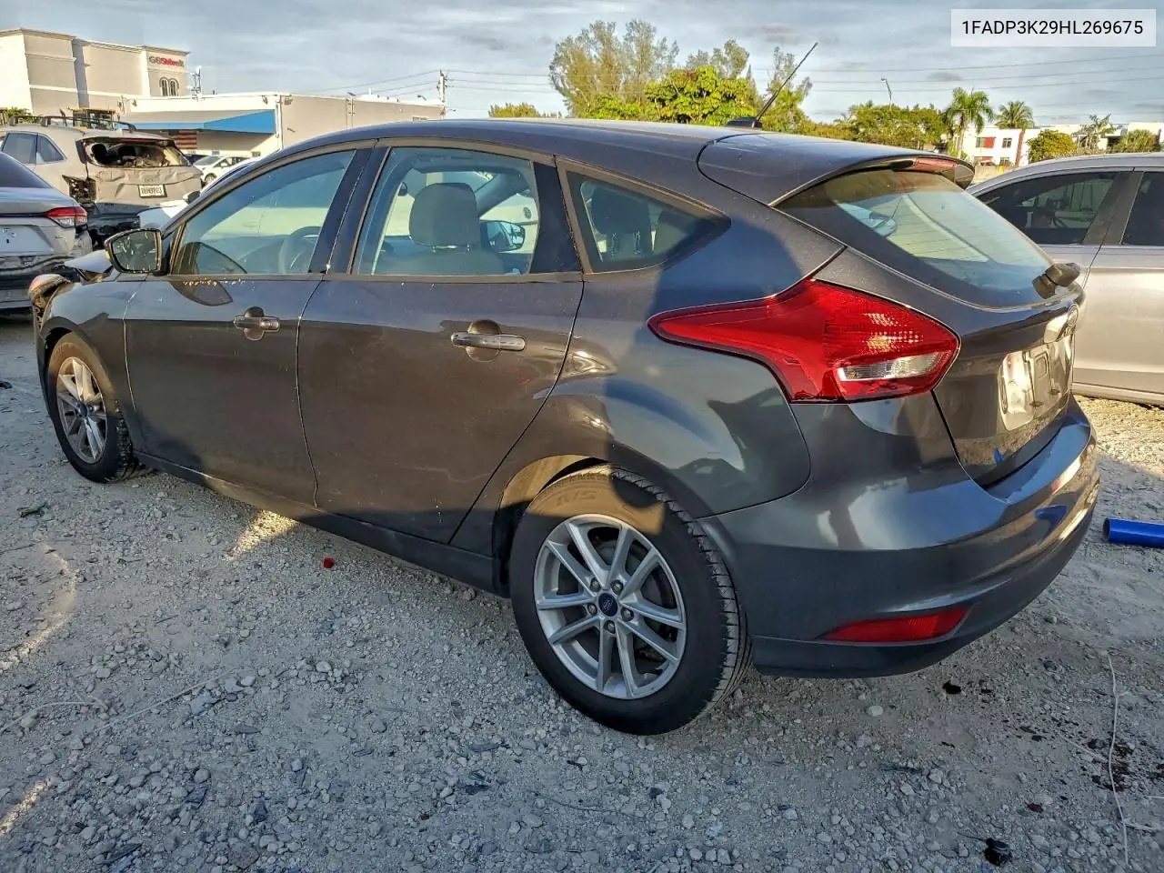 1FADP3K29HL269675 2017 Ford Focus Se