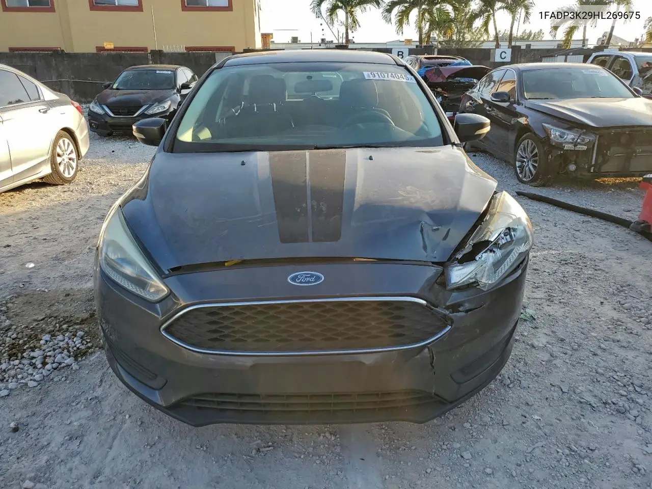 1FADP3K29HL269675 2017 Ford Focus Se