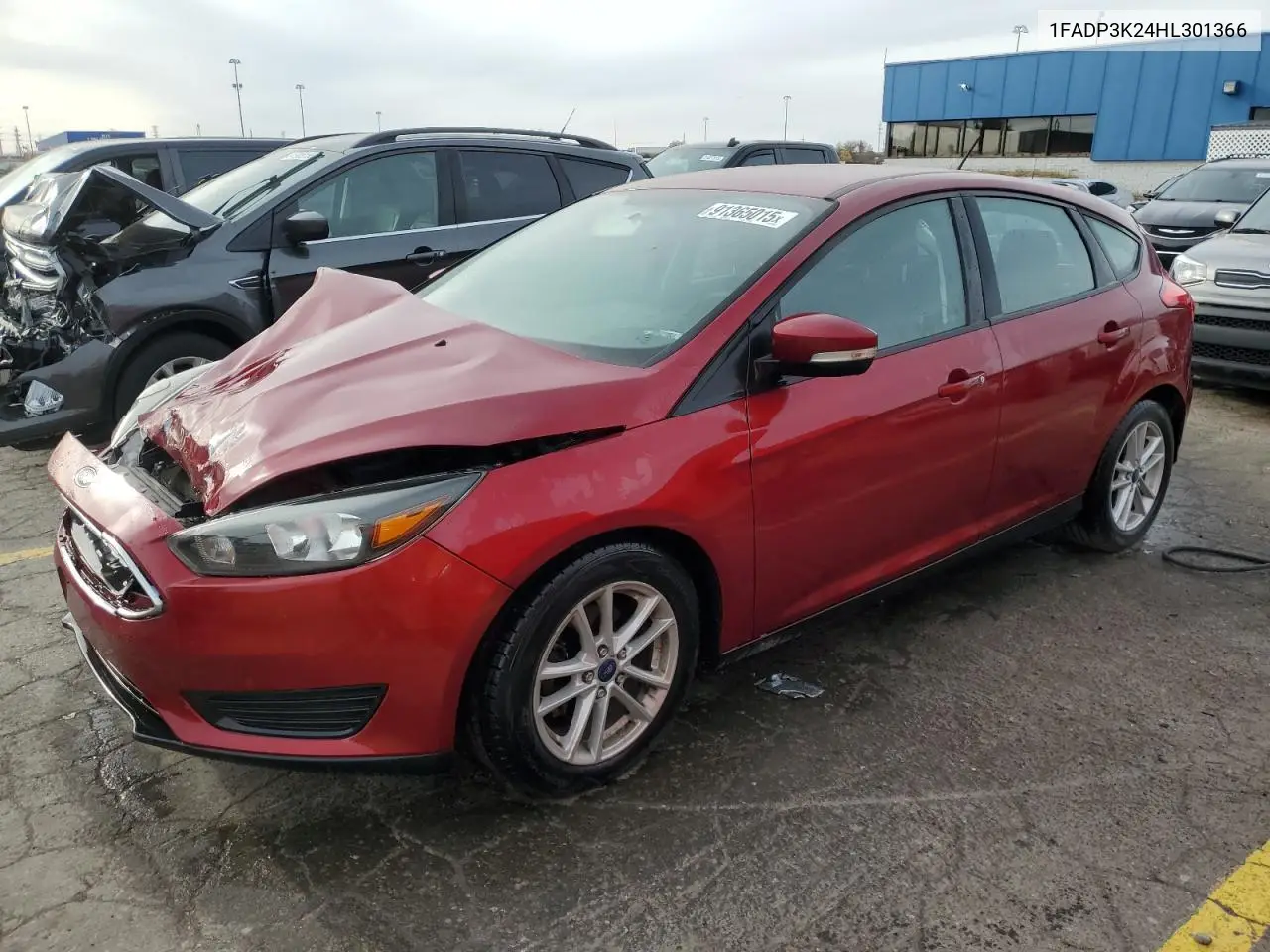 1FADP3K24HL301366 2017 Ford Focus Se