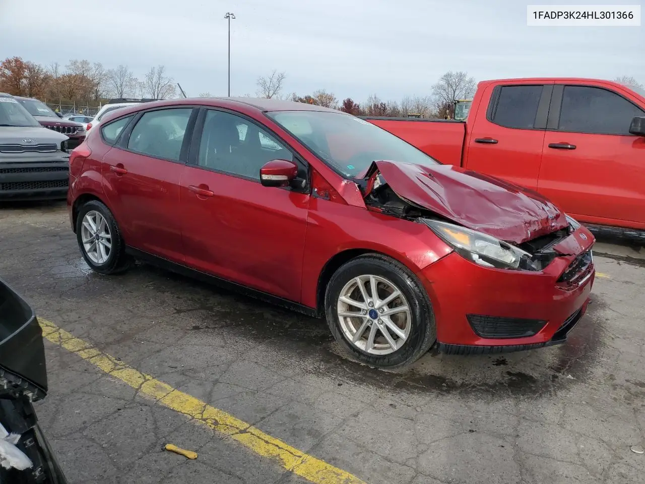 1FADP3K24HL301366 2017 Ford Focus Se