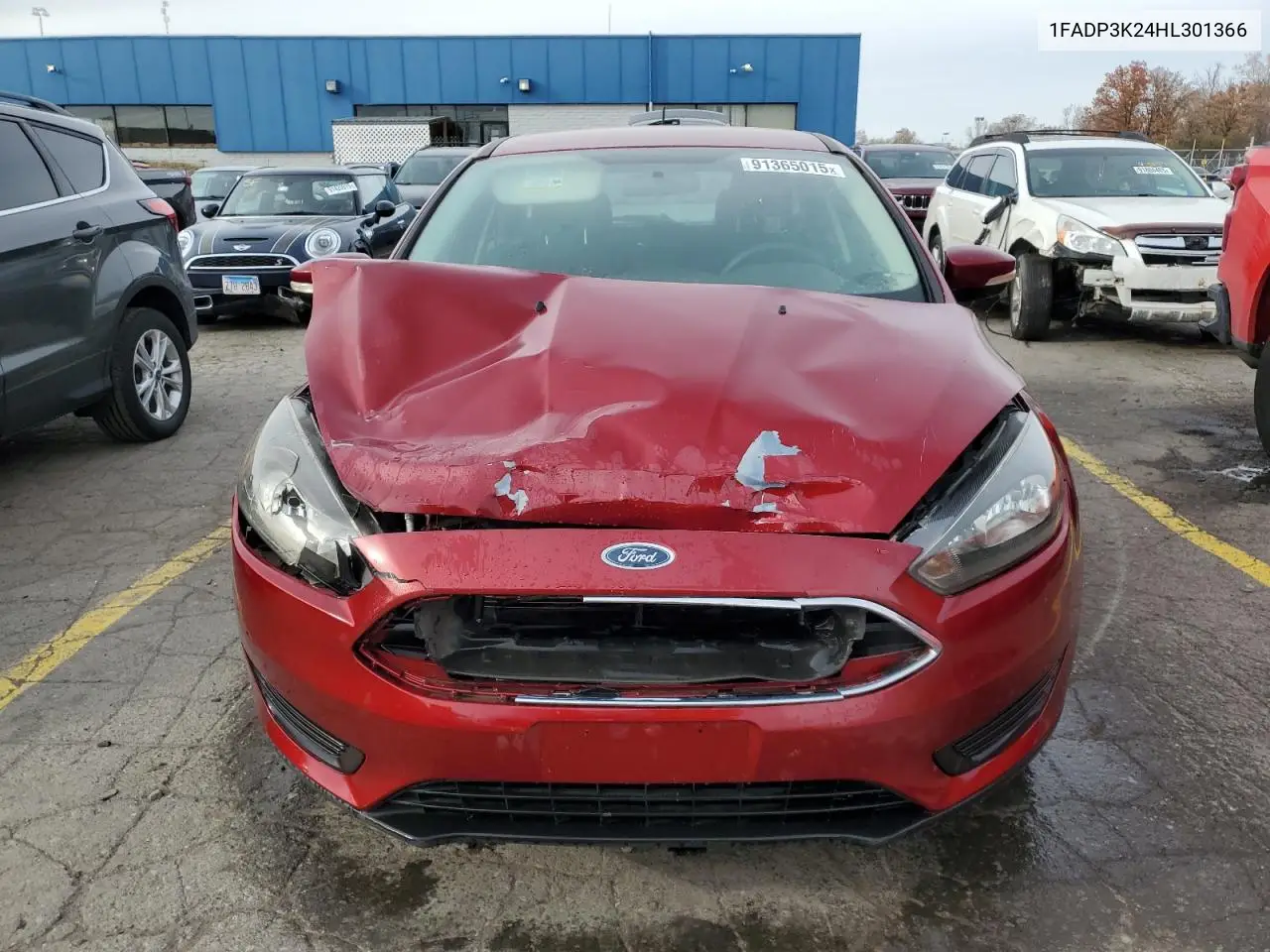 1FADP3K24HL301366 2017 Ford Focus Se