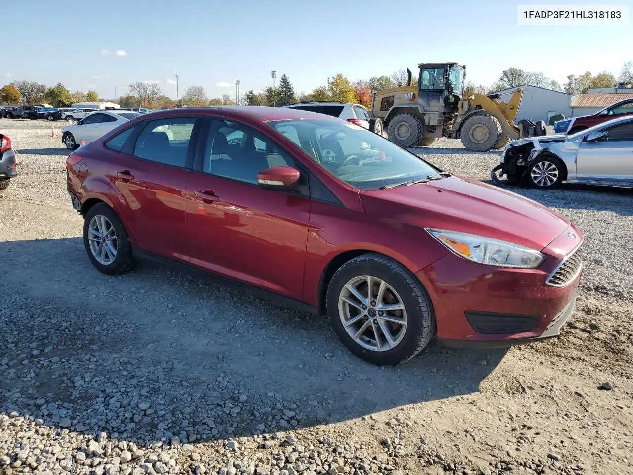 1FADP3F21HL318183 2017 Ford Focus Se