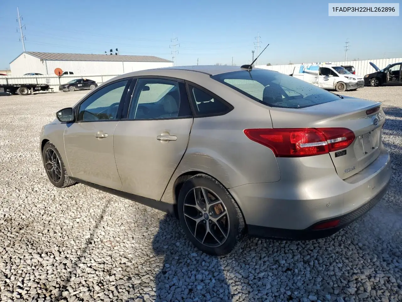 1FADP3H22HL262896 2017 Ford Focus Sel
