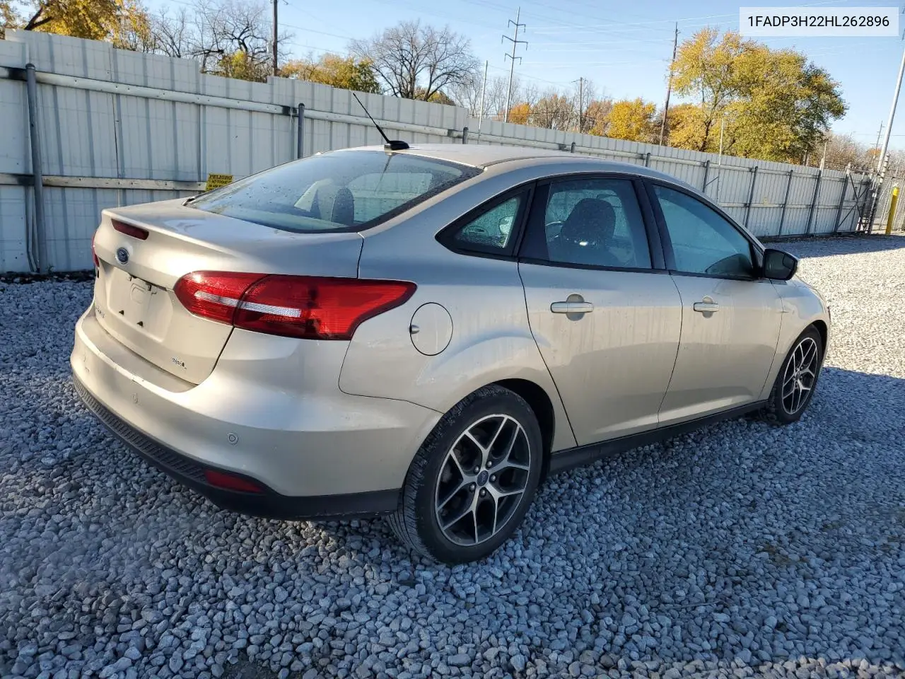 1FADP3H22HL262896 2017 Ford Focus Sel