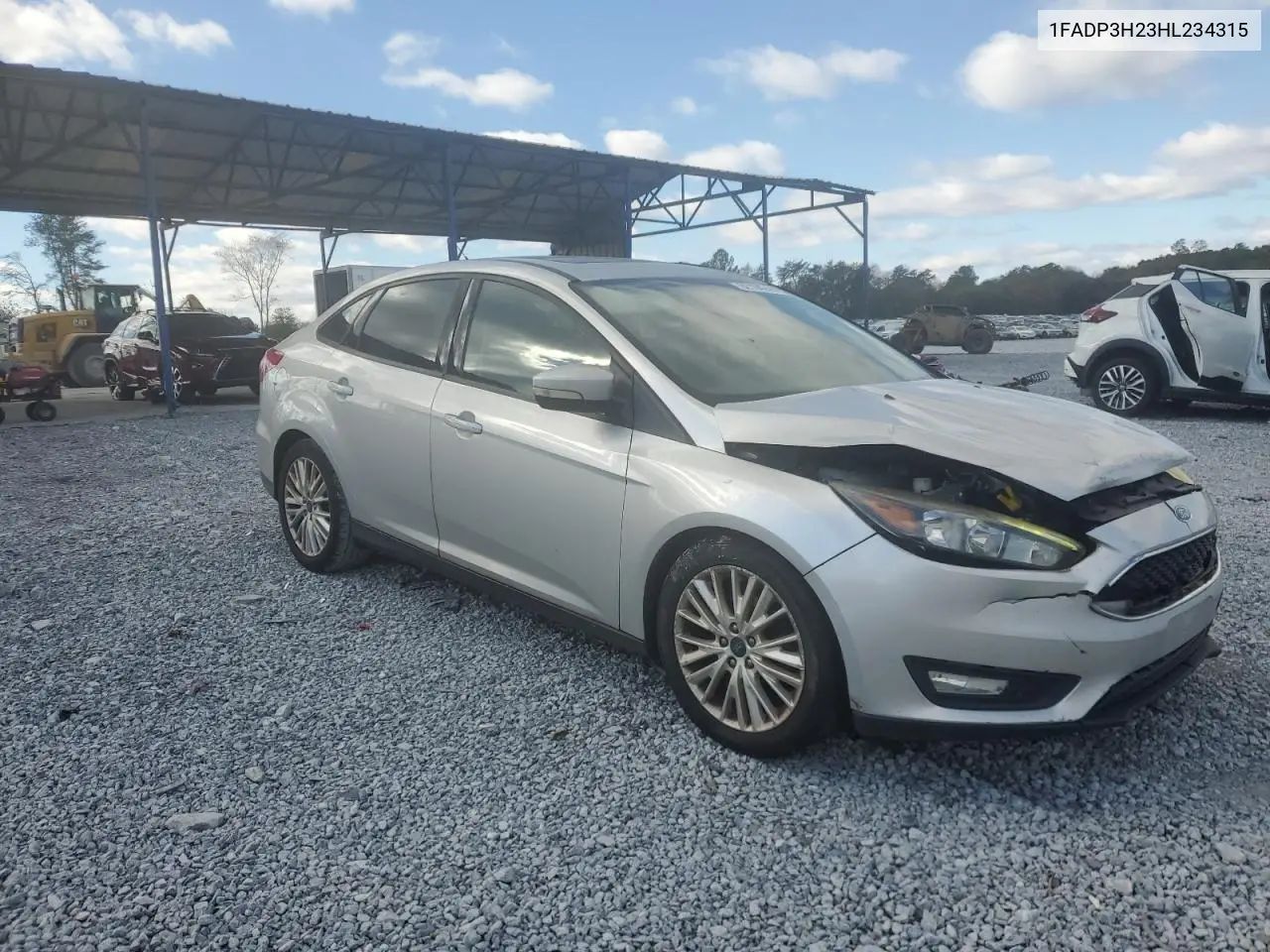 1FADP3H23HL234315 2017 Ford Focus Sel