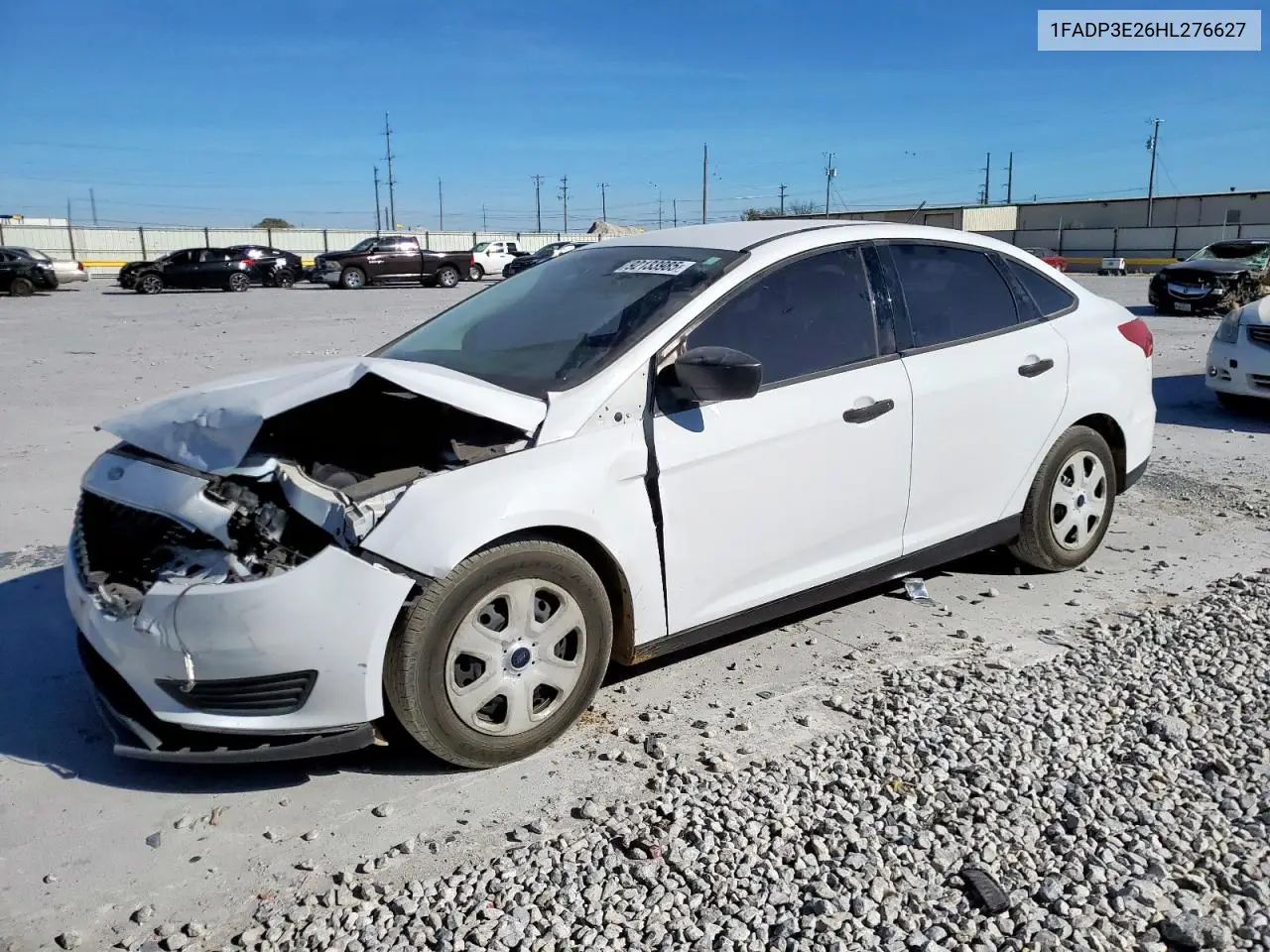 1FADP3E26HL276627 2017 Ford Focus S