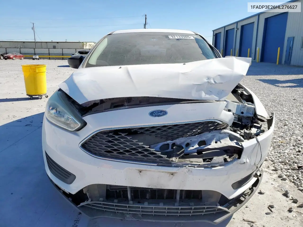 1FADP3E26HL276627 2017 Ford Focus S