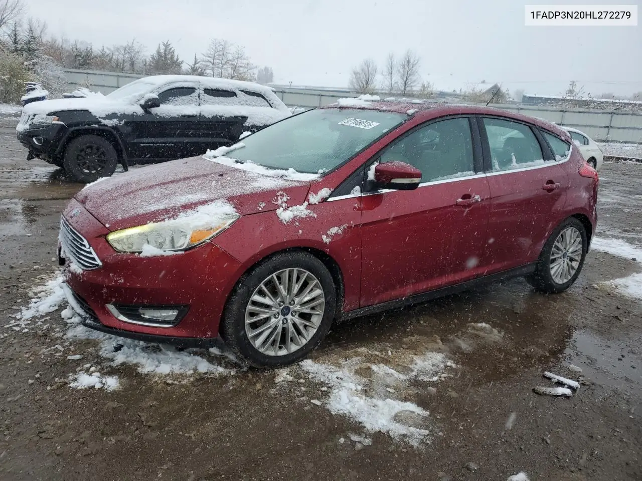 1FADP3N20HL272279 2017 Ford Focus Titanium