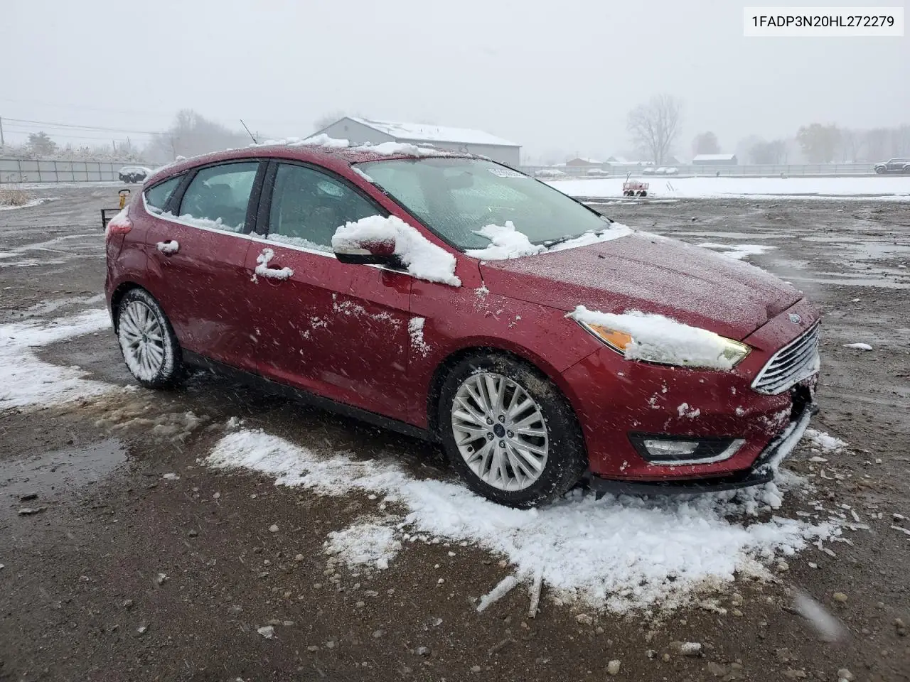 1FADP3N20HL272279 2017 Ford Focus Titanium