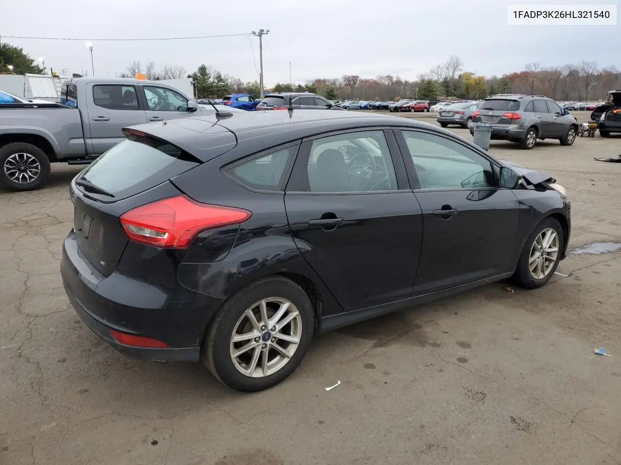 1FADP3K26HL321540 2017 Ford Focus Se