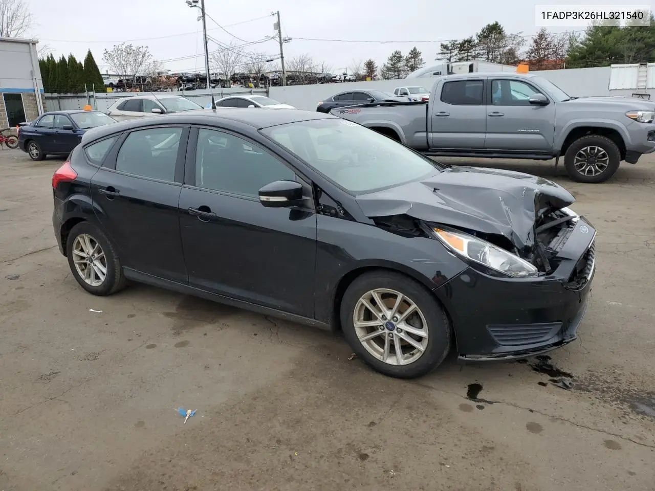 1FADP3K26HL321540 2017 Ford Focus Se