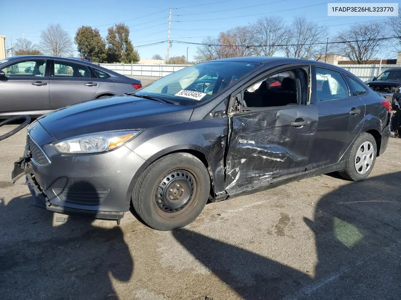 1FADP3E26HL323770 2017 Ford Focus S