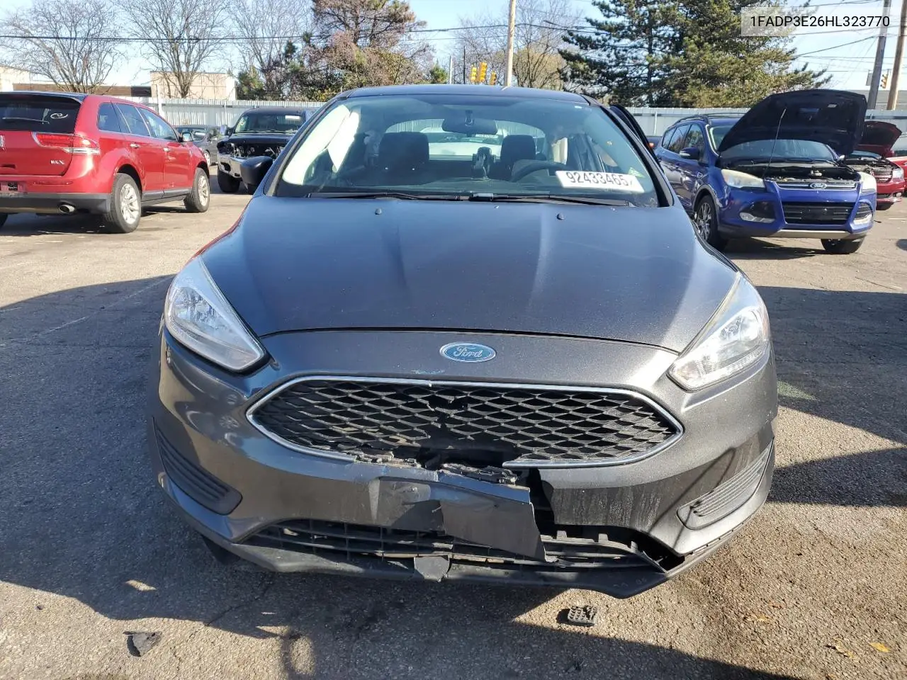 1FADP3E26HL323770 2017 Ford Focus S