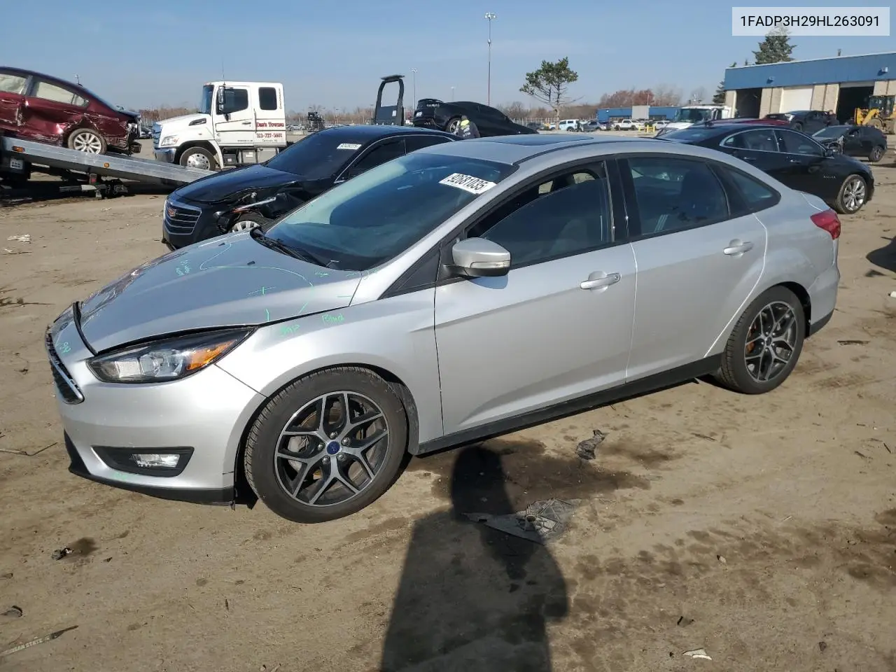 1FADP3H29HL263091 2017 Ford Focus Sel