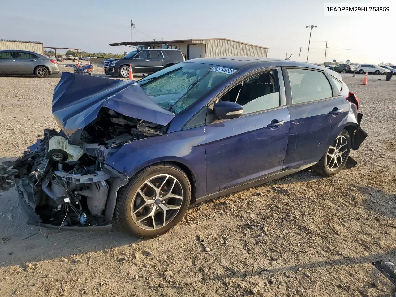 1FADP3M29HL253859 2017 Ford Focus Sel