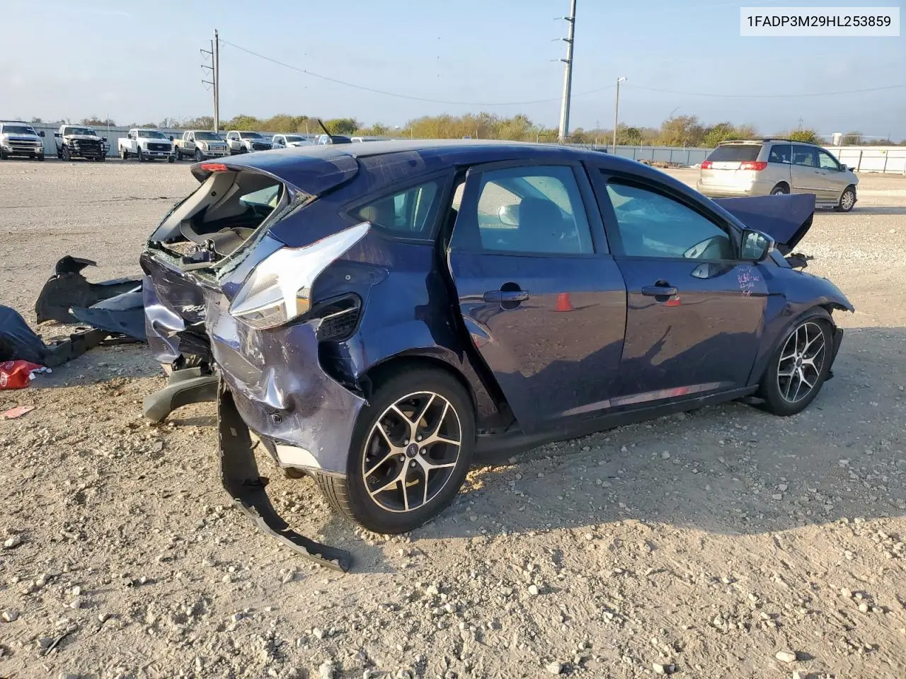 1FADP3M29HL253859 2017 Ford Focus Sel