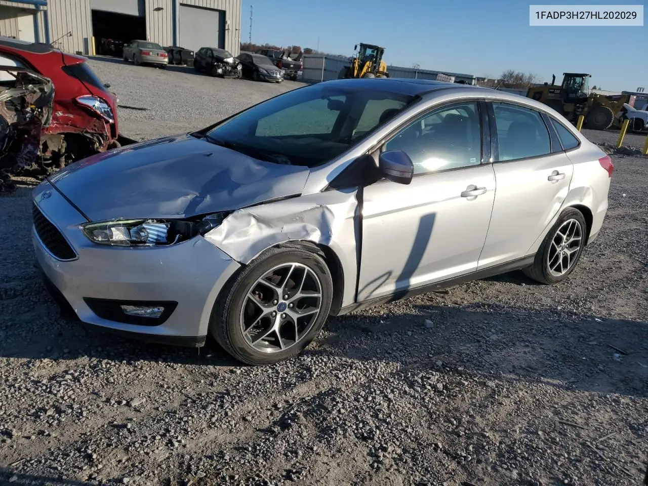 1FADP3H27HL202029 2017 Ford Focus Sel