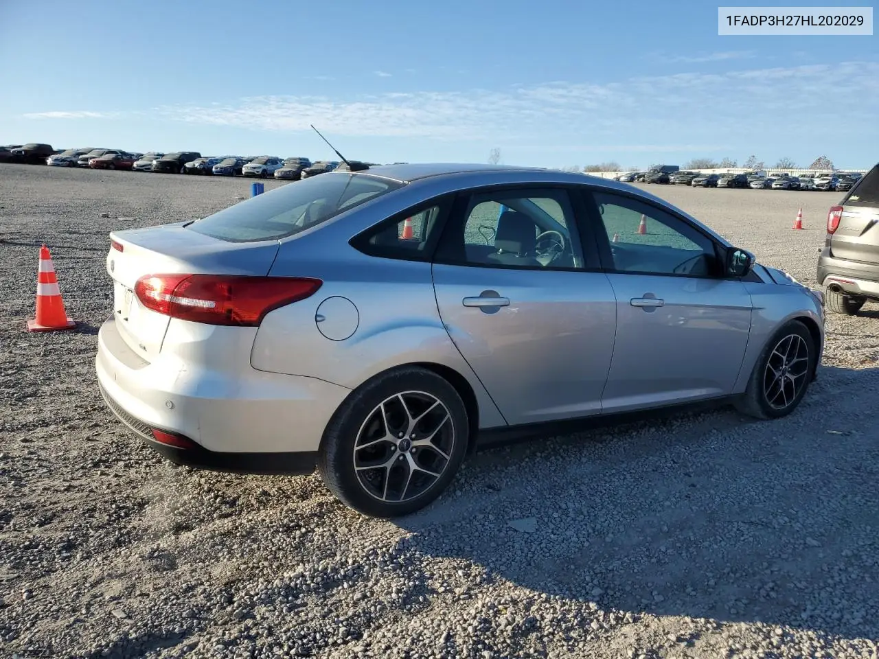 1FADP3H27HL202029 2017 Ford Focus Sel