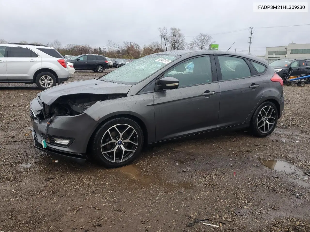 1FADP3M21HL309230 2017 Ford Focus Sel