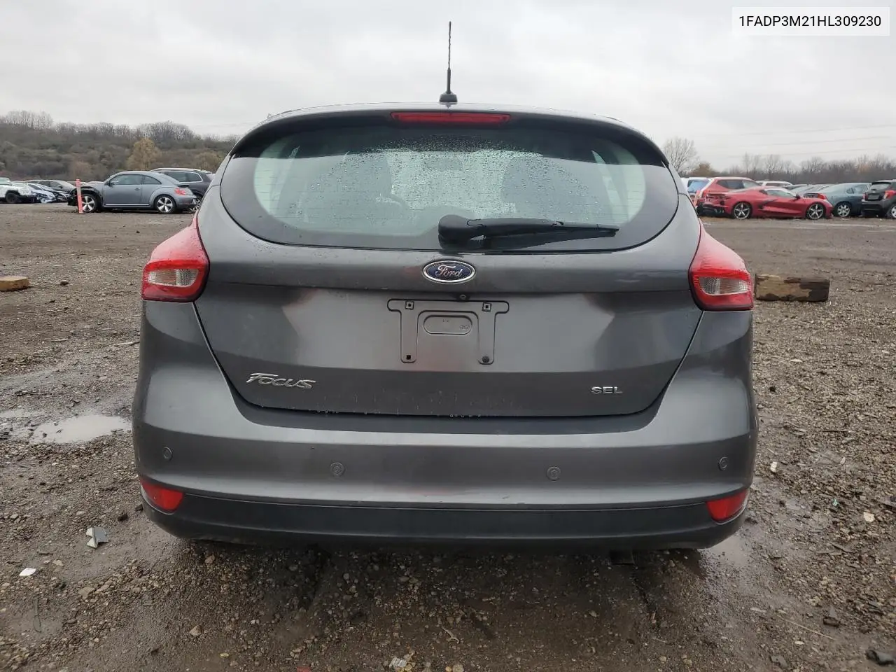 1FADP3M21HL309230 2017 Ford Focus Sel