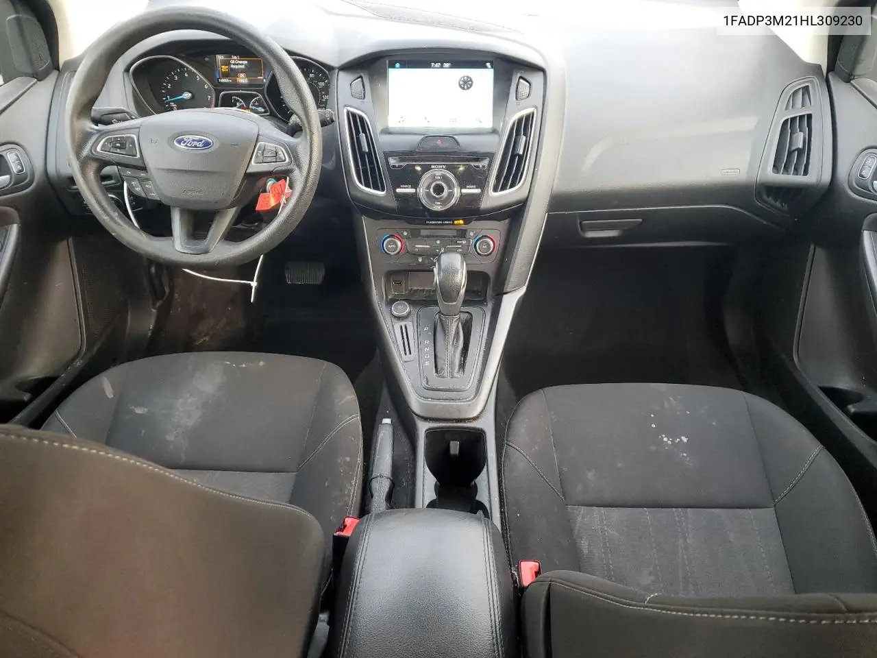 1FADP3M21HL309230 2017 Ford Focus Sel