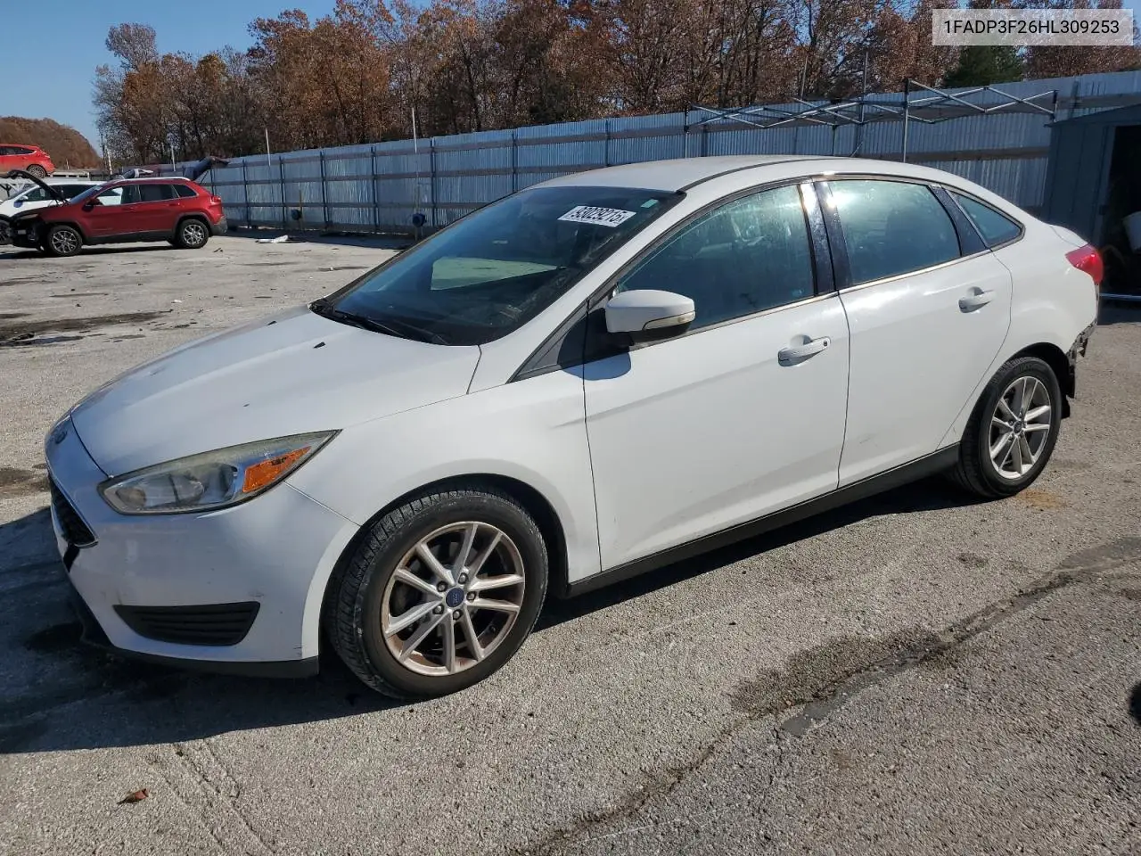 1FADP3F26HL309253 2017 Ford Focus Se