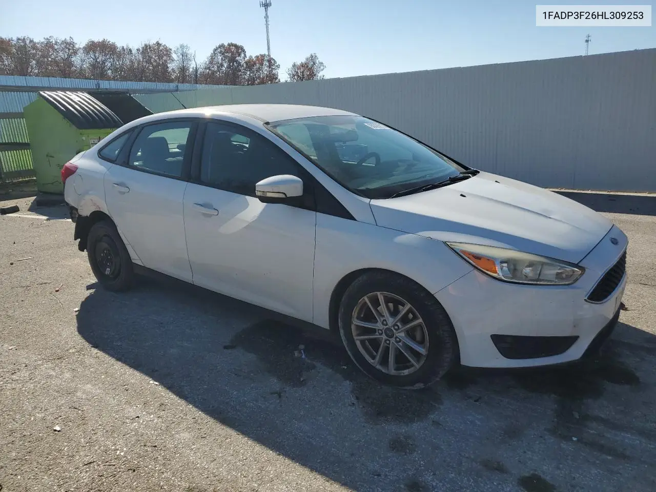 1FADP3F26HL309253 2017 Ford Focus Se