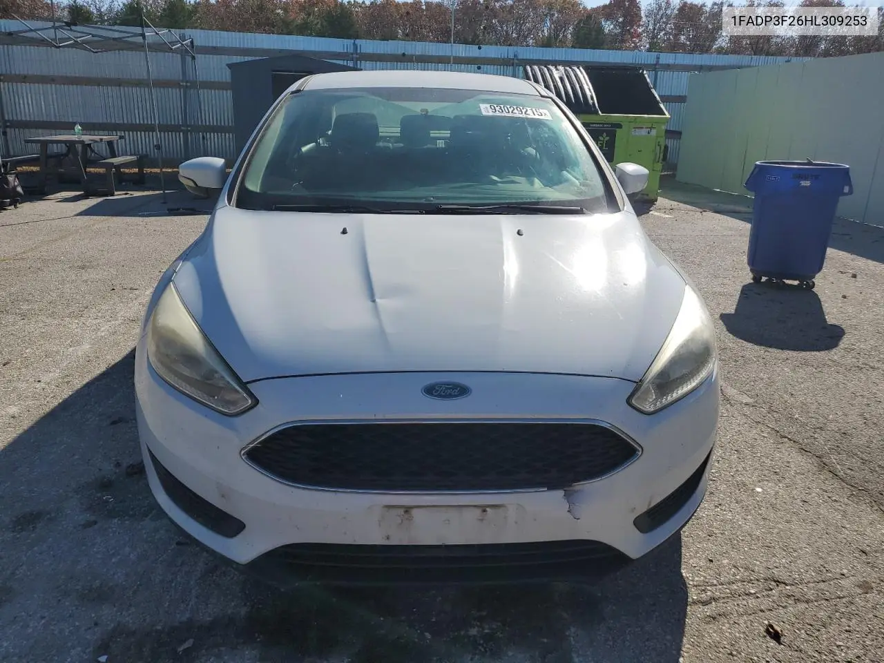 1FADP3F26HL309253 2017 Ford Focus Se