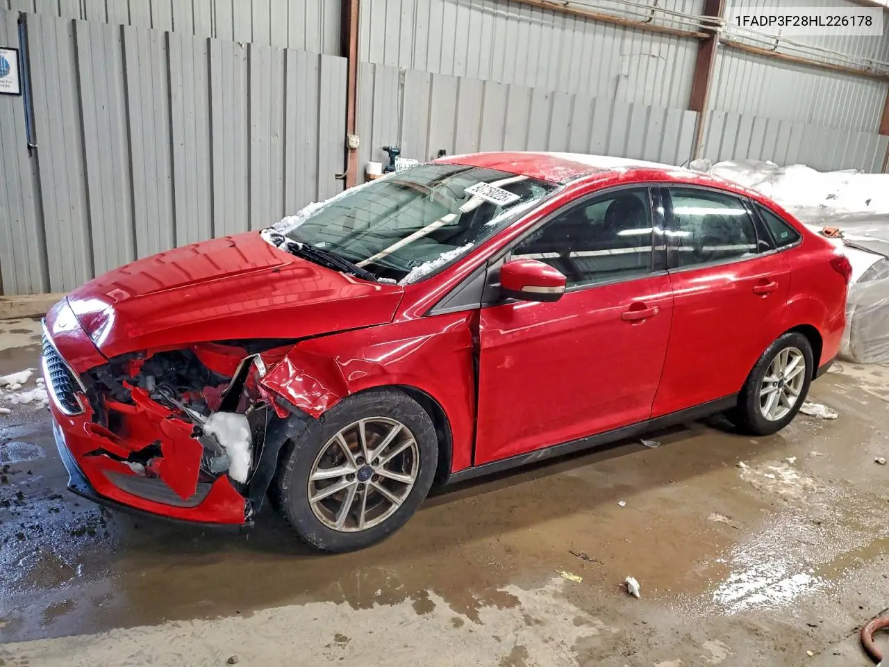 1FADP3F28HL226178 2017 Ford Focus Se