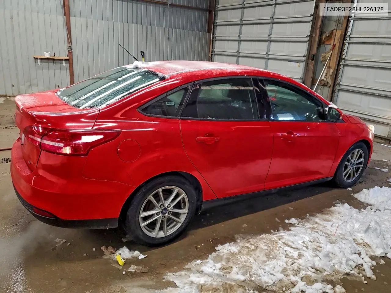 1FADP3F28HL226178 2017 Ford Focus Se