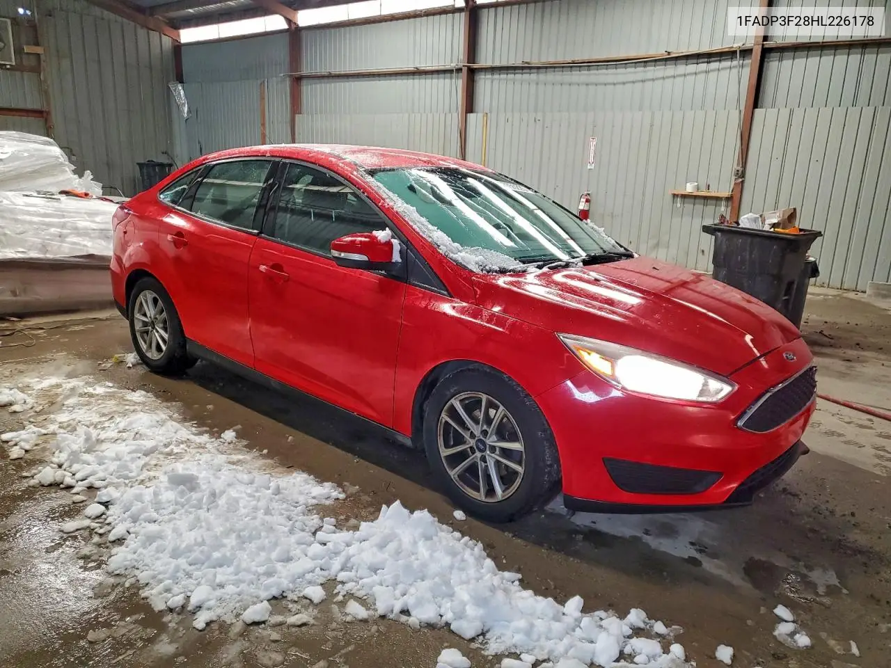 1FADP3F28HL226178 2017 Ford Focus Se