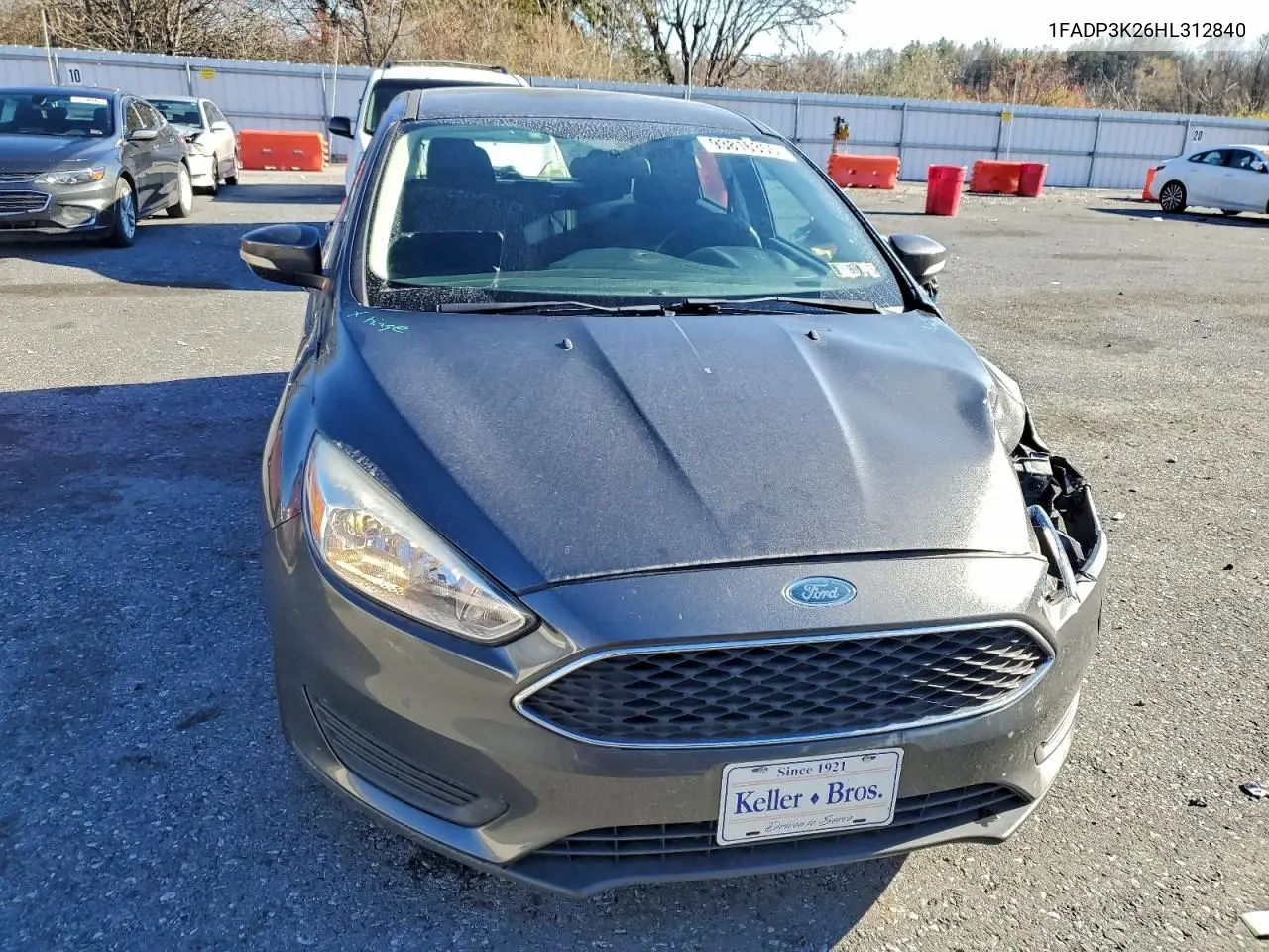 1FADP3K26HL312840 2017 Ford Focus Se