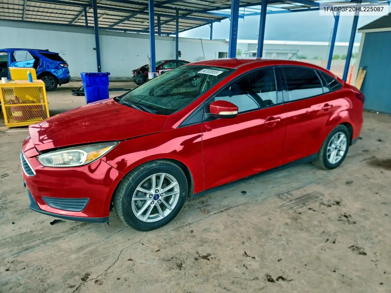1FADP3F20HL225087 2017 Ford Focus Se