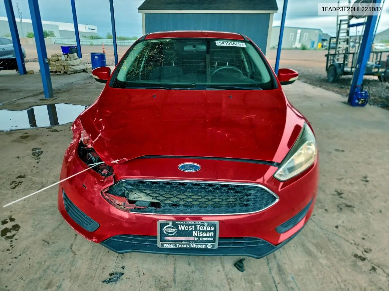 1FADP3F20HL225087 2017 Ford Focus Se