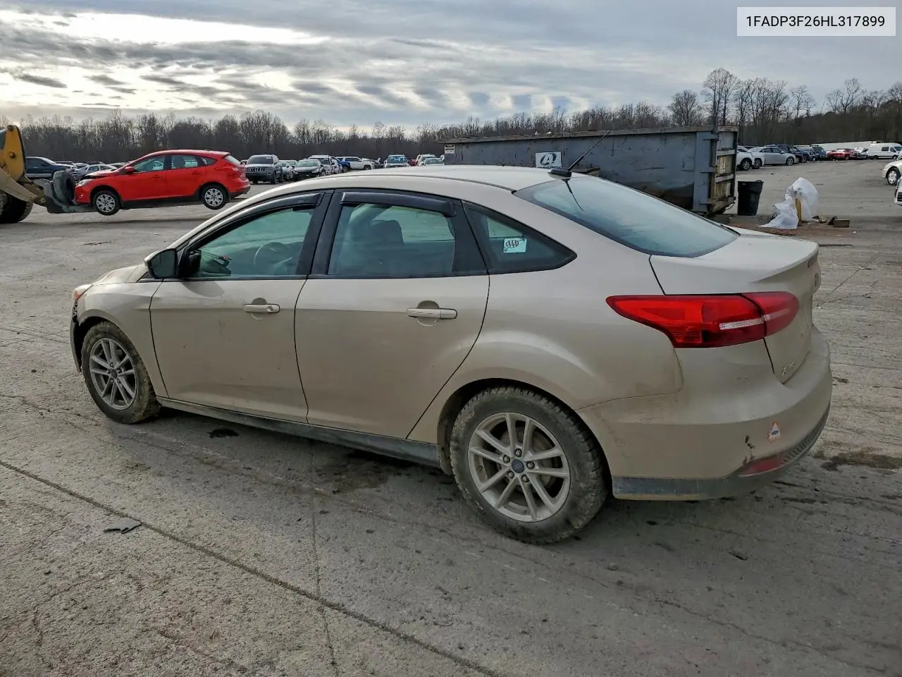 1FADP3F26HL317899 2017 Ford Focus Se