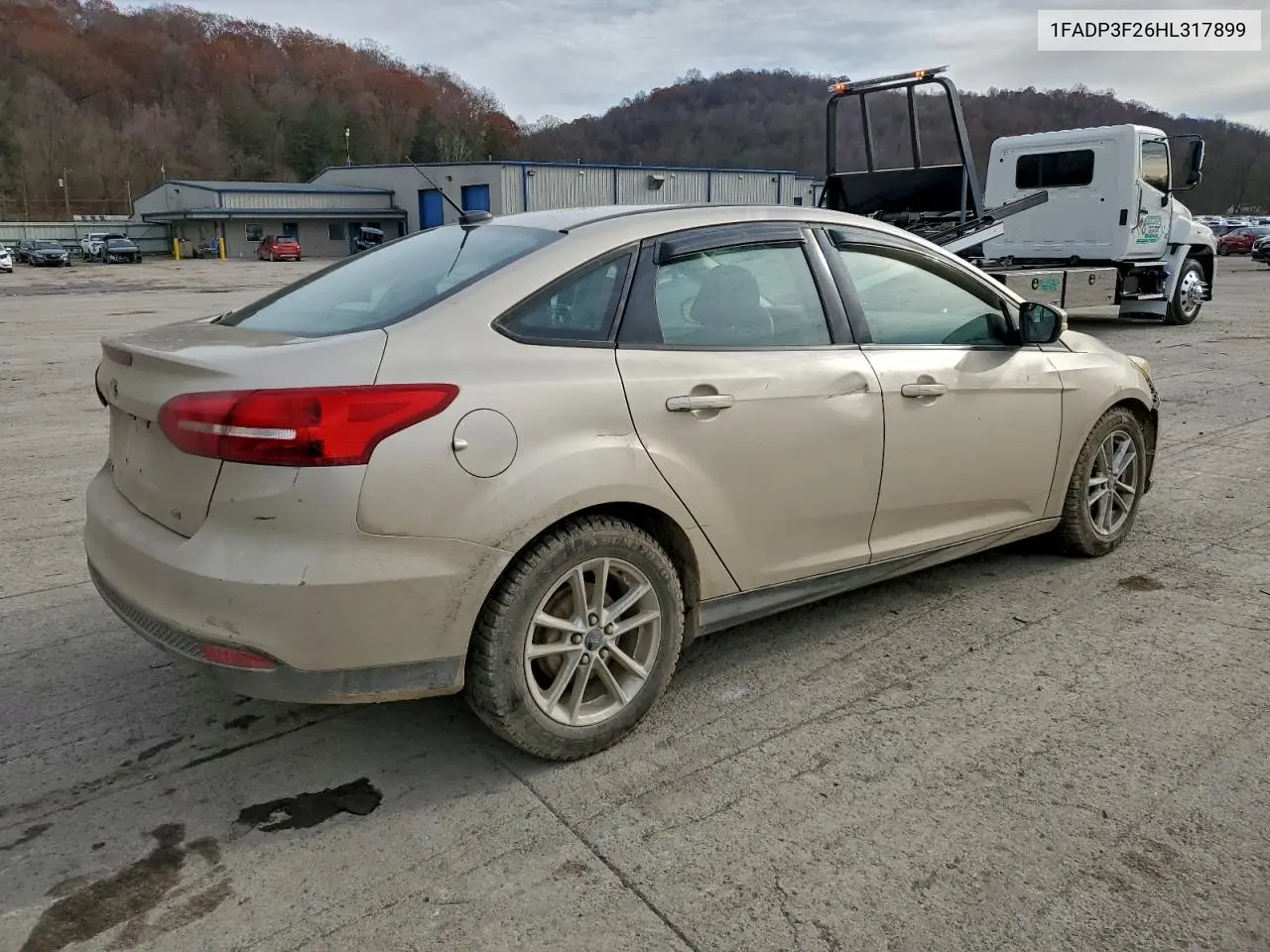 1FADP3F26HL317899 2017 Ford Focus Se