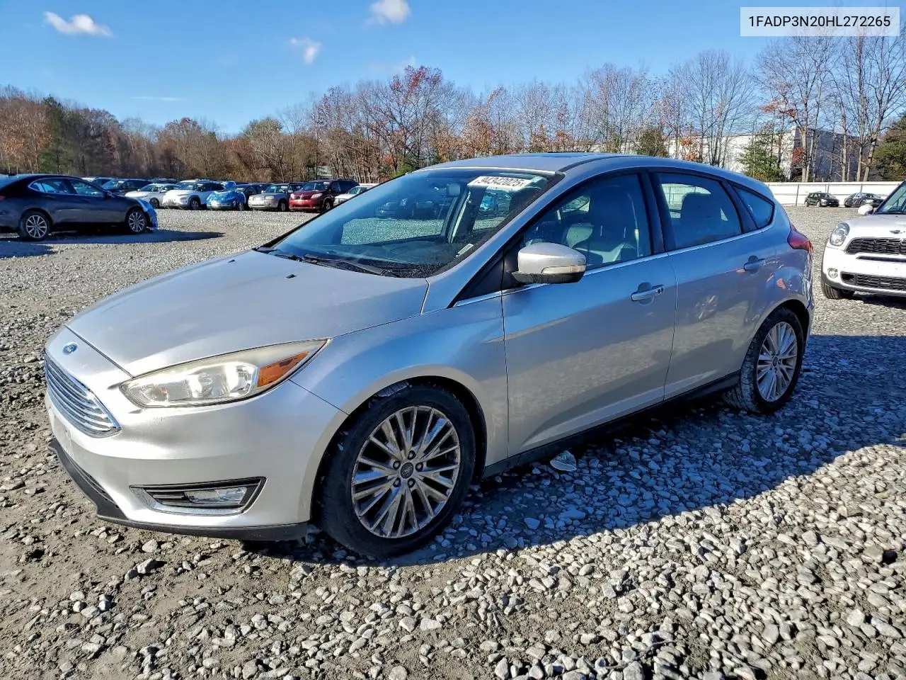 1FADP3N20HL272265 2017 Ford Focus Titanium