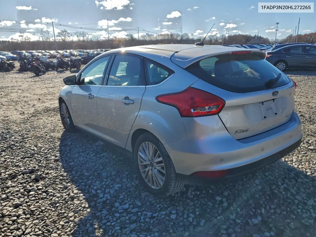 1FADP3N20HL272265 2017 Ford Focus Titanium