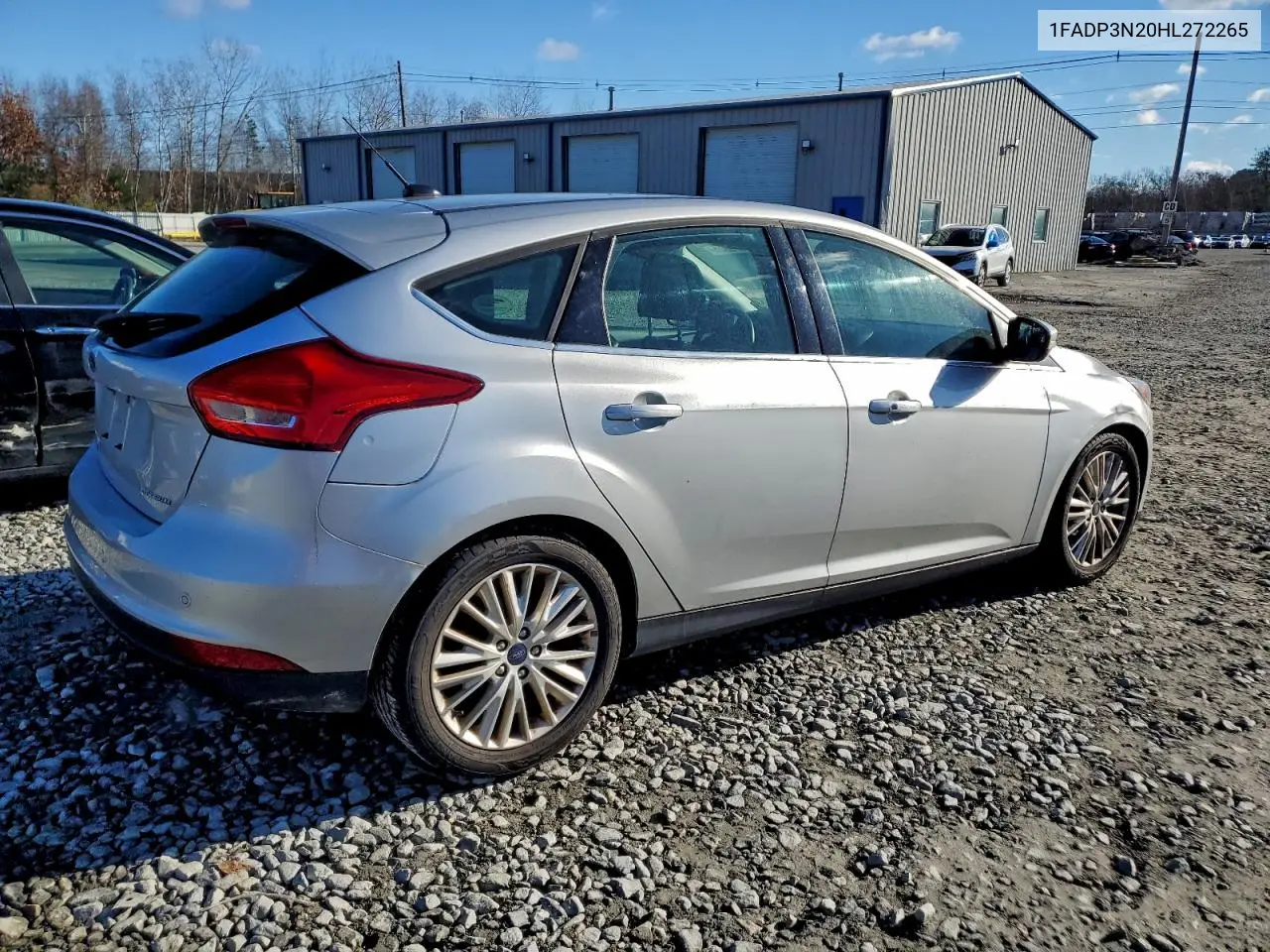 1FADP3N20HL272265 2017 Ford Focus Titanium