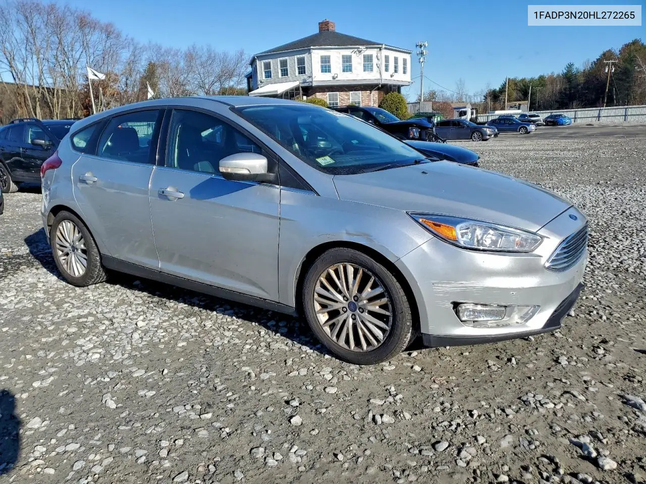 1FADP3N20HL272265 2017 Ford Focus Titanium