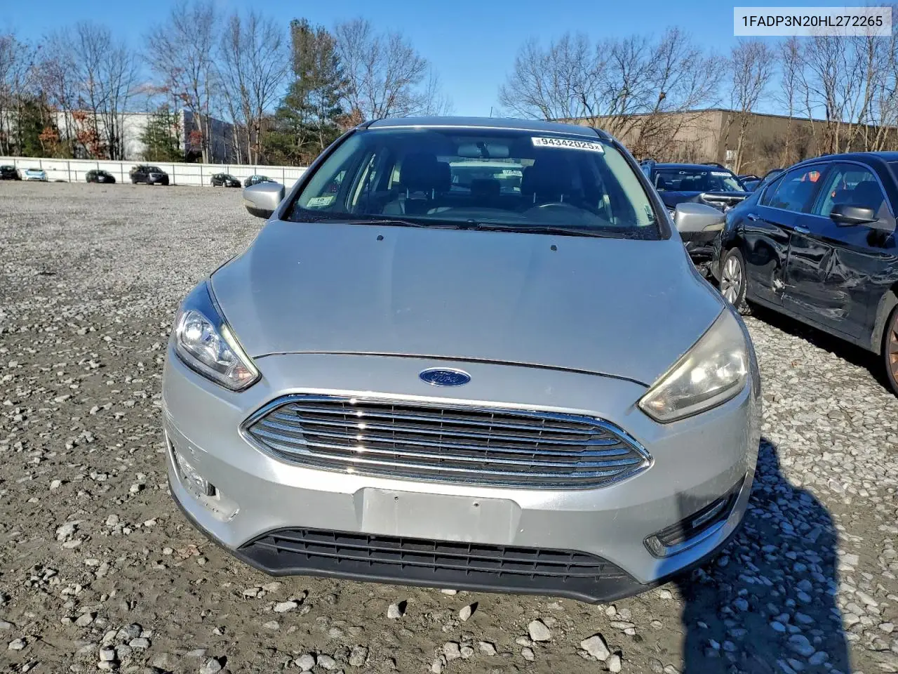 1FADP3N20HL272265 2017 Ford Focus Titanium