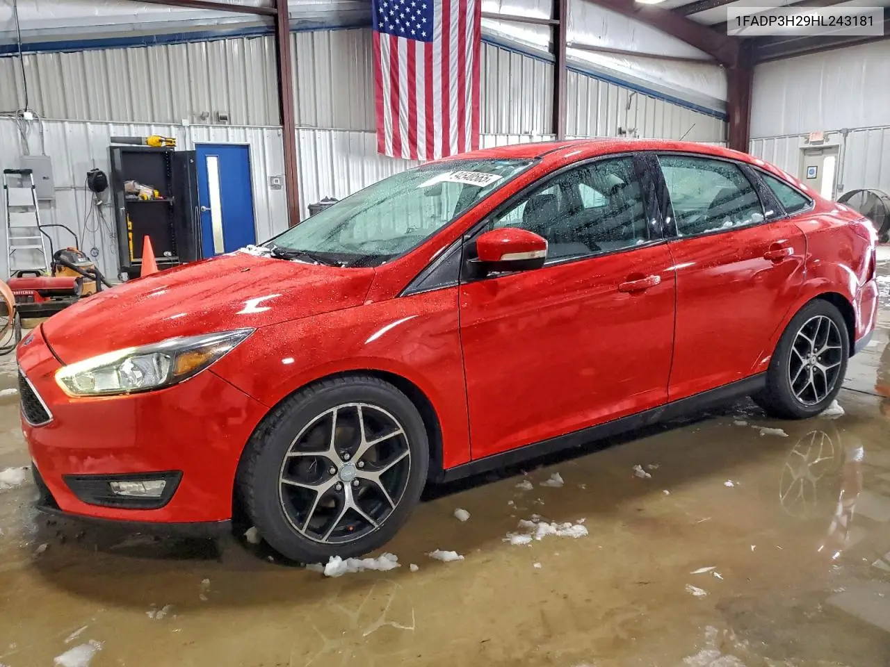 1FADP3H29HL243181 2017 Ford Focus Sel