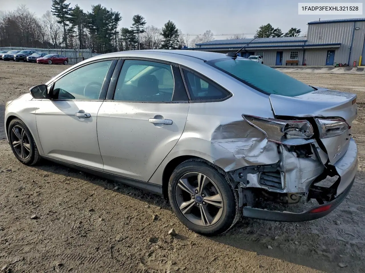 1FADP3FEXHL321528 2017 Ford Focus Se