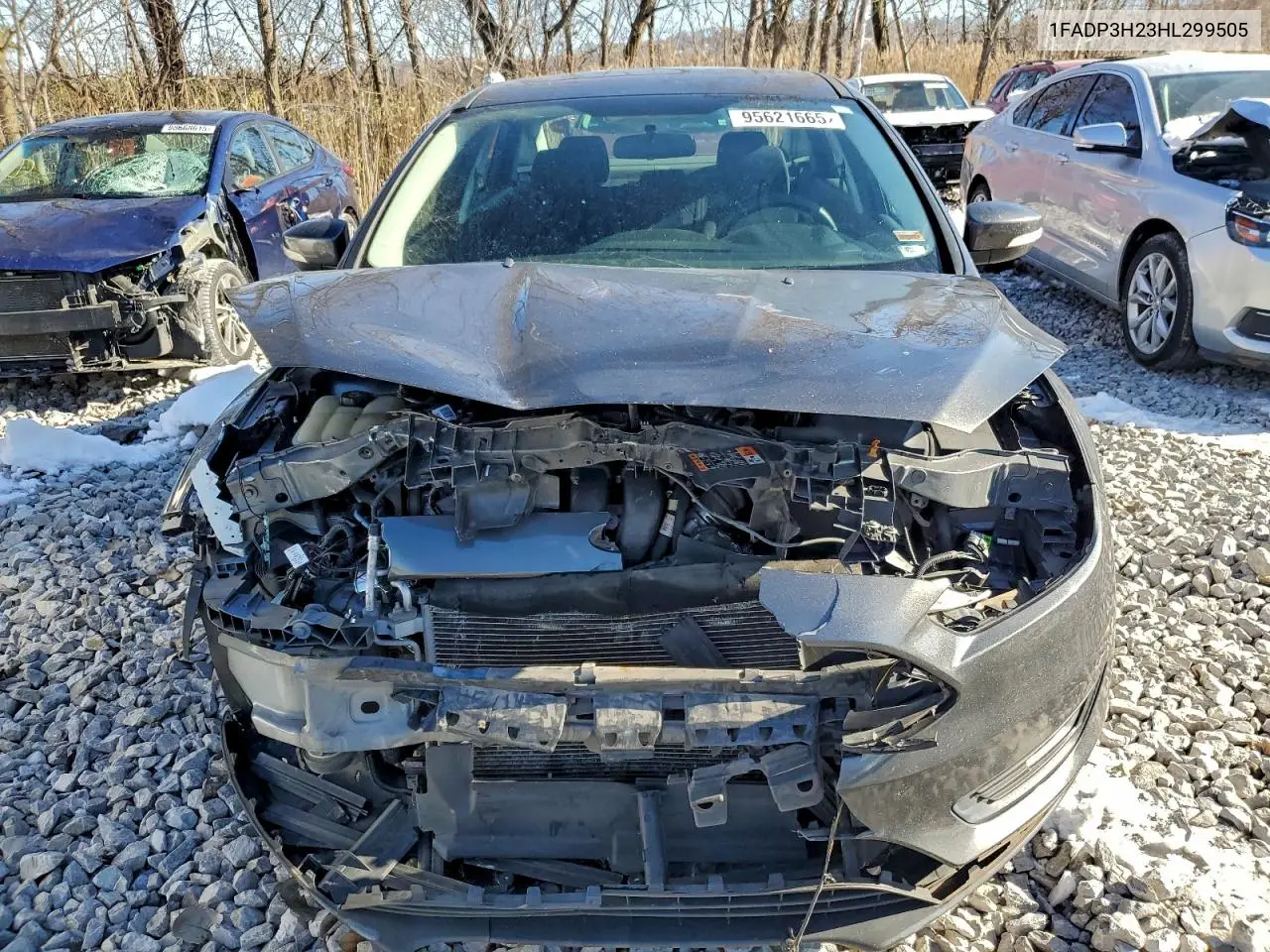 1FADP3H23HL299505 2017 Ford Focus Sel